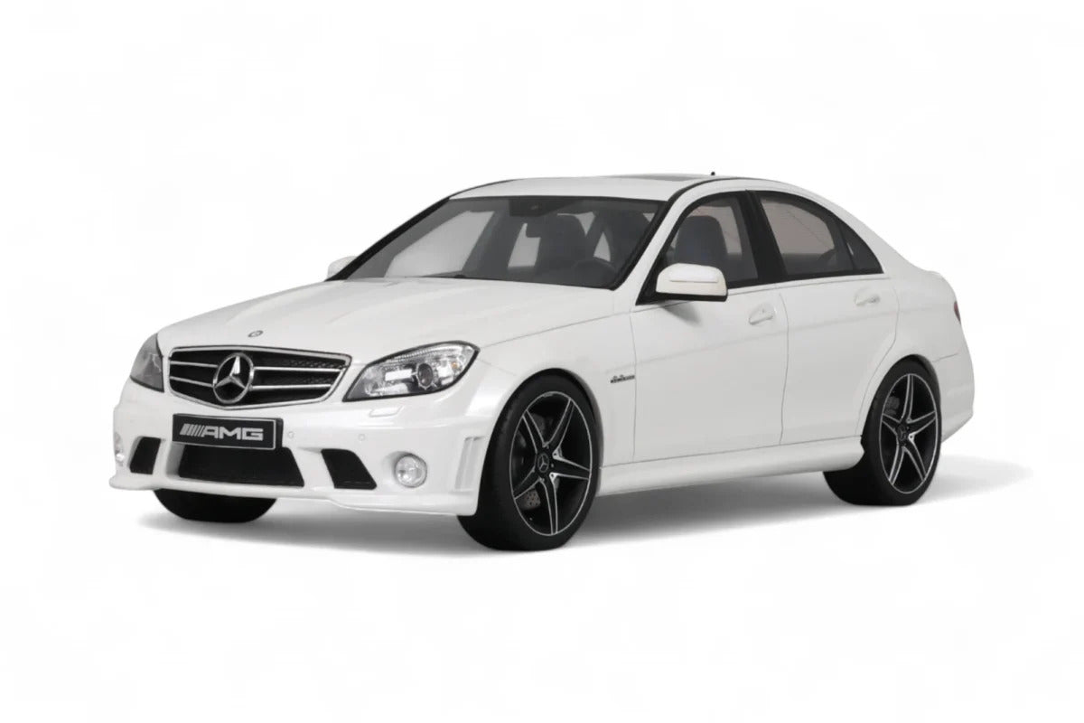 MERCEDES-BENZ C63 AMG DIAMOND WHITE 2007