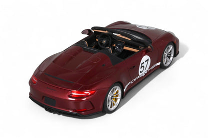 PORSCHE 911 [991.2] SPEEDSTER "HERITAGE EDITION" CHERRY METALLIC 2019