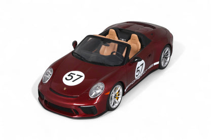 PORSCHE 911 [991.2] SPEEDSTER "HERITAGE EDITION" CHERRY METALLIC 2019