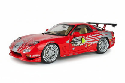 MAZDA - DOM'S RX-7 (FD3RS) COUPE 2001 - DOMINIC TORETTO - FAST & FURIOUS - RED SILVER