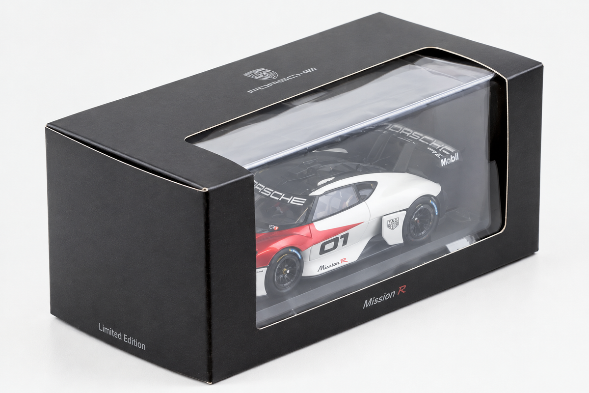 Porsche Mission R #01 Modellauto im Maßstab 1:43, Ansicht 3