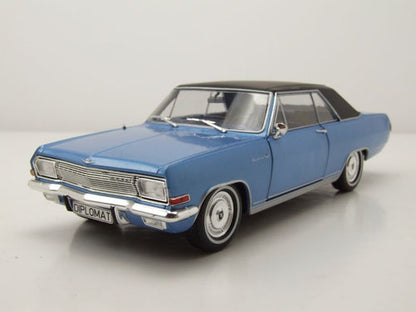 Opel Diplomat A V8 Coupé metallic-blau/schwarz 1965