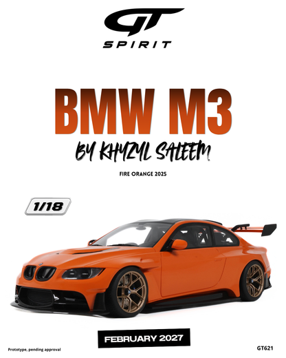 BMW M3 BY KHYZYL SALEEM FIRE ORANGE 2025