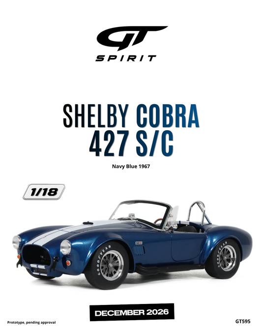 SHELBY COBRA 427 S/C NAVY BLUE 1967