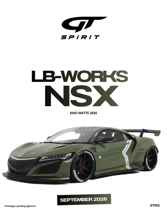 LB-WORKS NSX KAKI MATTE 2026