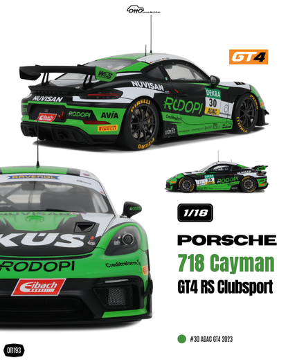 Porsche Cayman 718 GT4 RS Clubsport ADAC GT4 2023 Max Kronberg / Hendrik Still