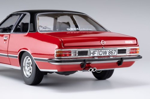 OPEL - COMMODORE B GS/E COUPE 1977 - RED BLACK