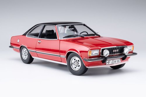 OPEL - COMMODORE B GS/E COUPE 1977 - RED BLACK
