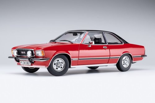 OPEL - COMMODORE B GS/E COUPE 1977 - RED BLACK