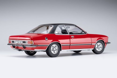 OPEL - COMMODORE B GS/E COUPE 1977 - RED BLACK