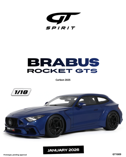 BRABUS ROCKET GTS CARBON BLUE 2025