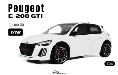 PEUGEOT E-208 GTI WHITE 2026