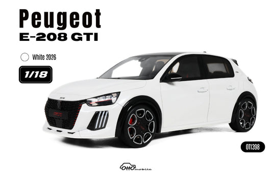 PEUGEOT E-208 GTI WHITE 2026