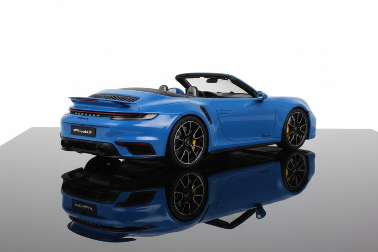 PORSCHE 911 [992] TURBO S CAB SHARK BLUE