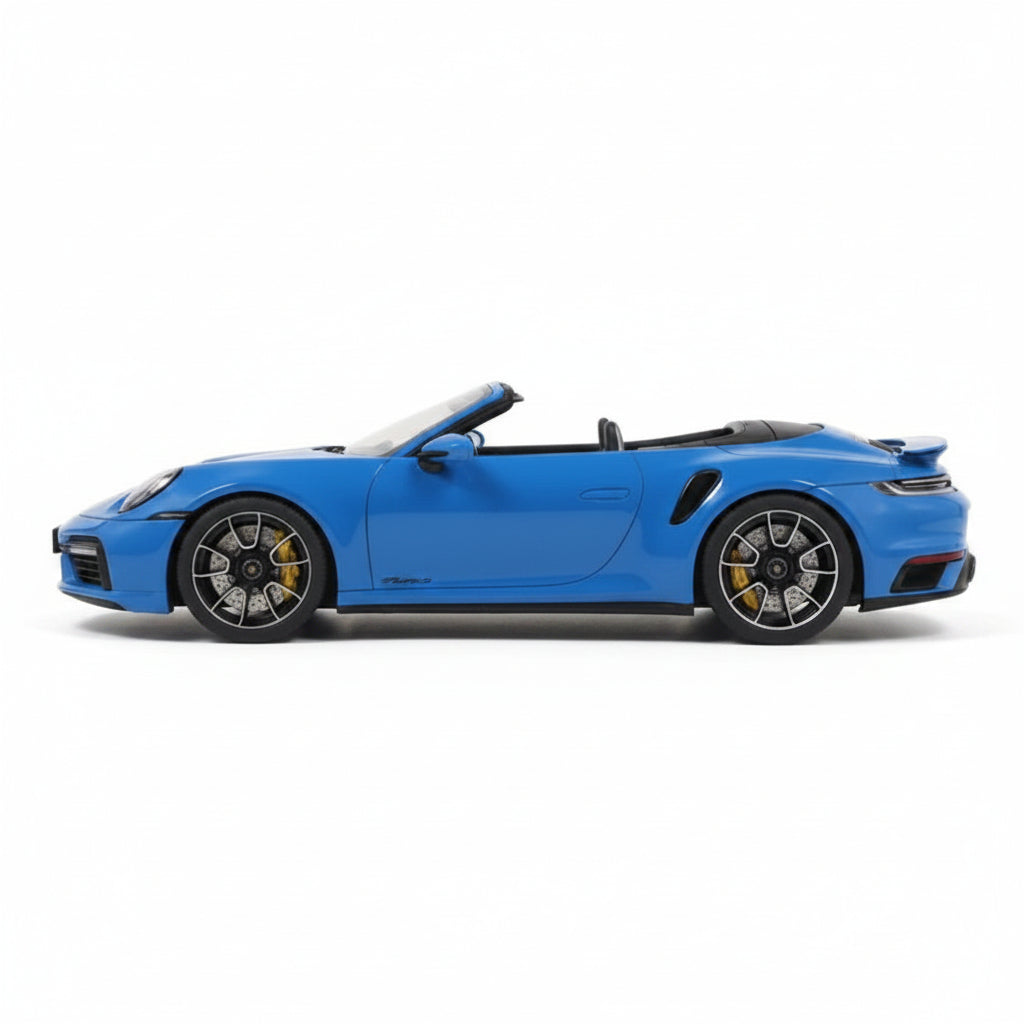 PORSCHE 911 [992] TURBO S CAB SHARK BLUE