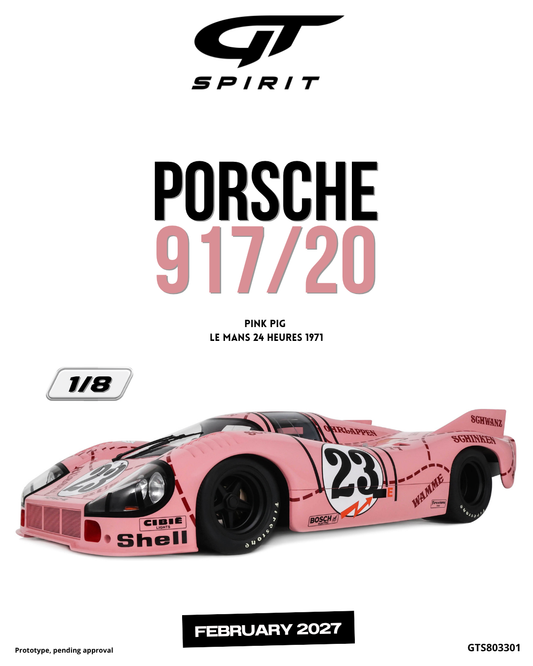 PORSCHE 917/20 PINK PIG LE MANS 24 HEURES 1971
