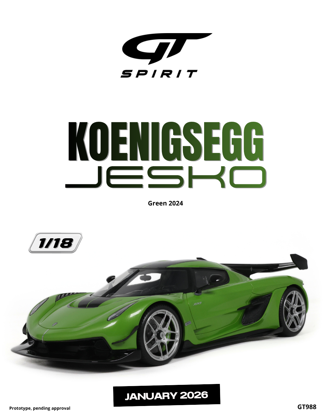 KOENIGSEGG JESKO GREEN 2024