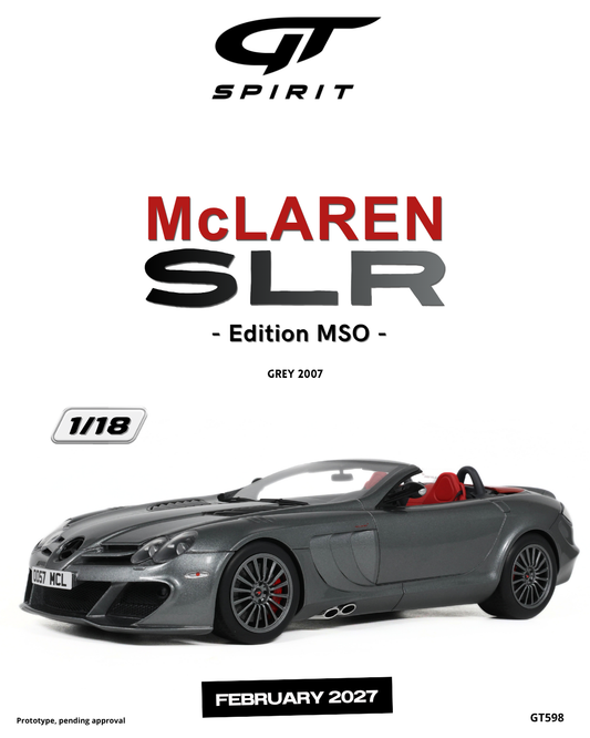 McLAREN Mercedes SLR EDITION MSO GREY 2007