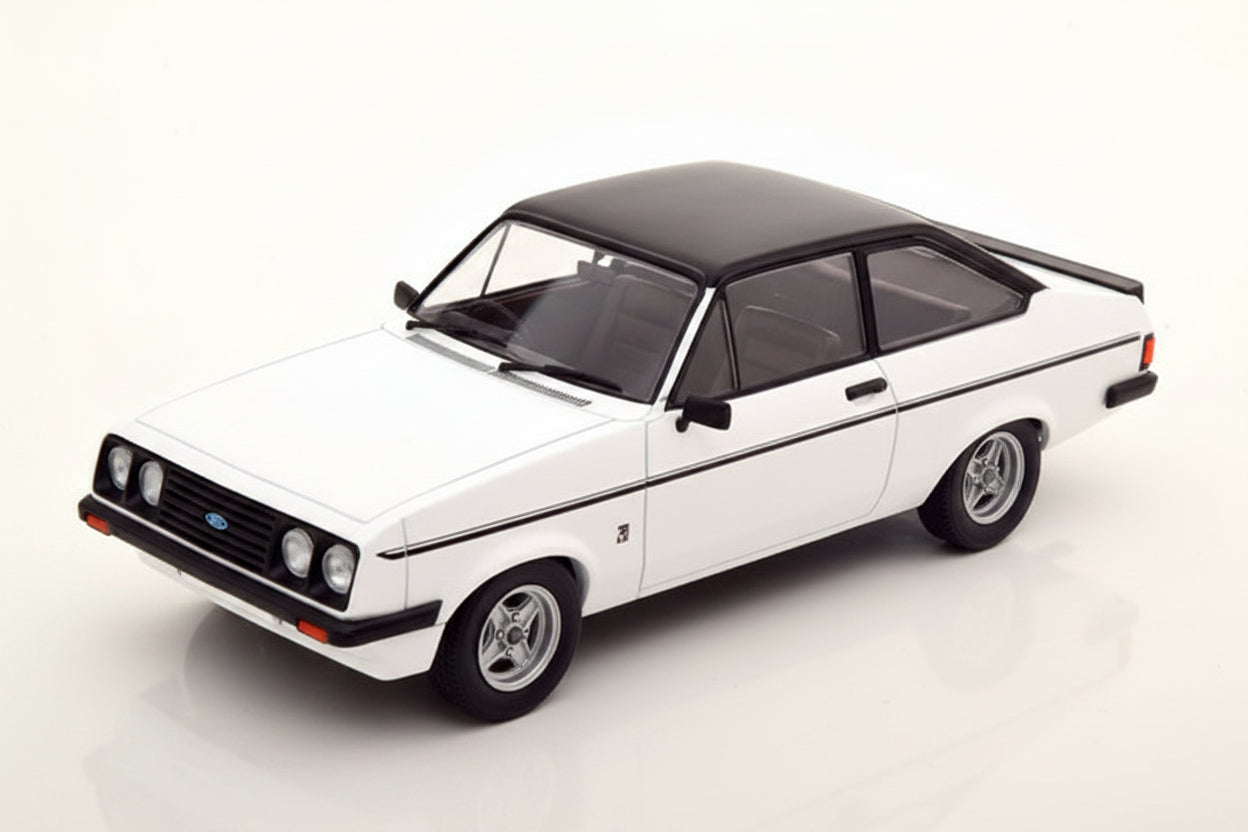 Ford Escort MK II RS 2000, weiss/matt-schwarz, 1977