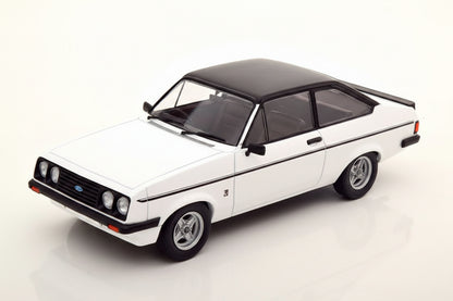 Ford Escort MK II RS 2000, weiss/matt-schwarz, 1977