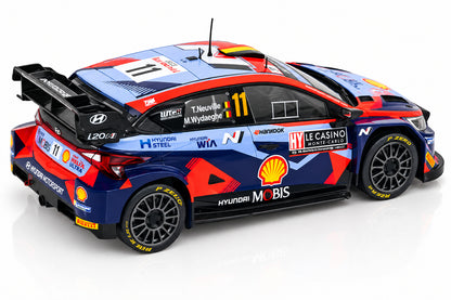 Hyundai i20 N, No.11, WRC1, Rally Monte Carlo , T.Neuville/M.Wydaeghe, 2023