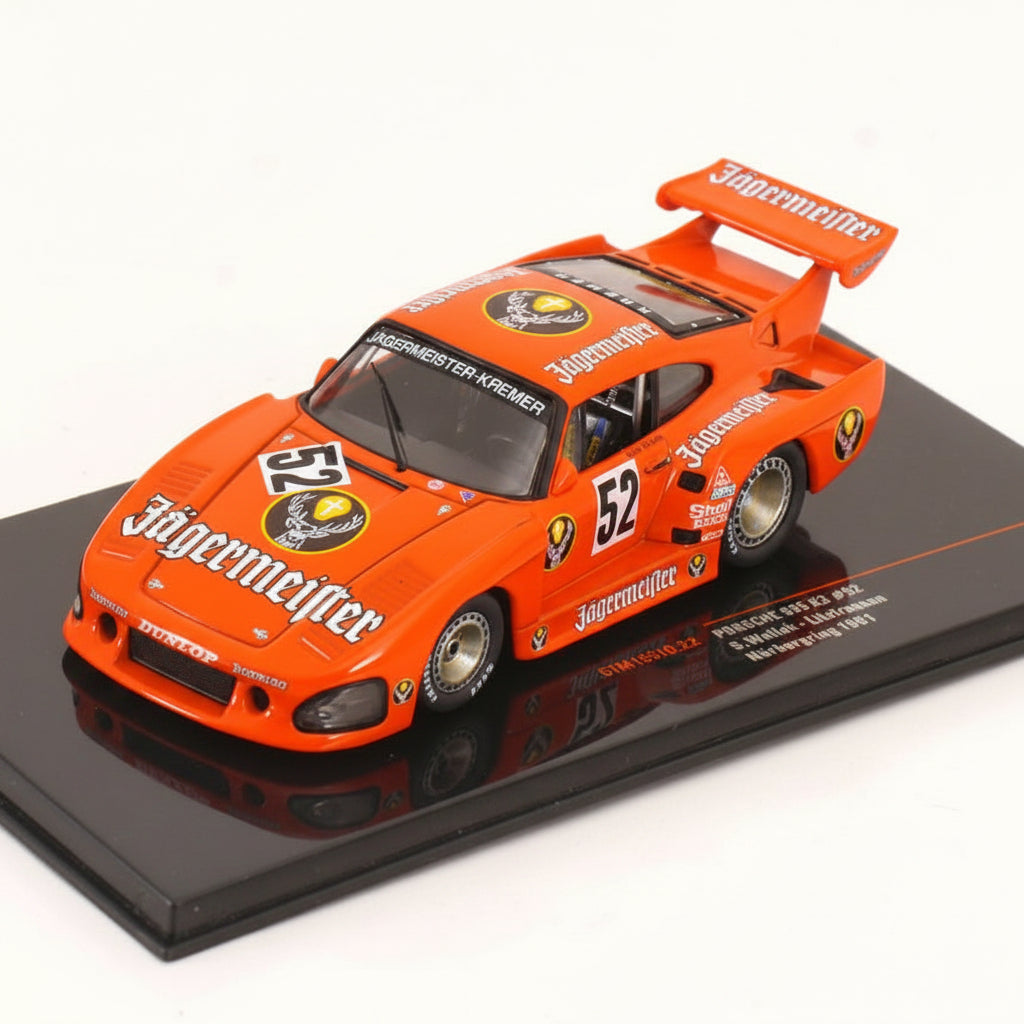PORSCHE 935 Turbo K3 Kremer Jägermeister 1981 #52 Wollek DRM Nürburgring