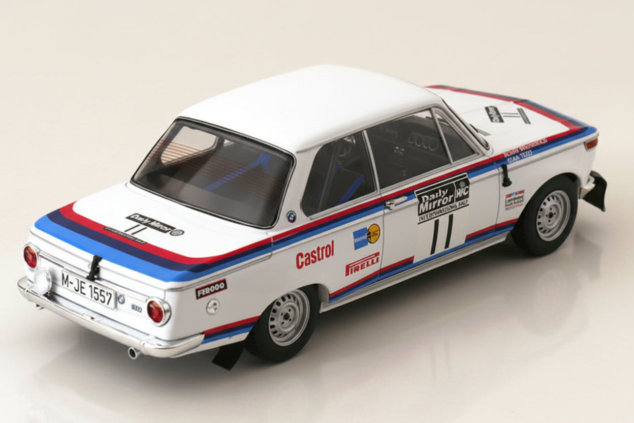 BMW 2002, No.11, RAC Rally, A.Warmbold/J.Todt, 1973