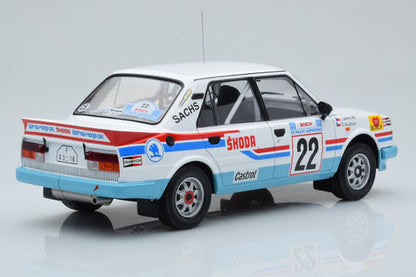 Skoda 130 LR, No.22, WRC, Rally Acropolis, S.Kvaizar/J.Janecek, 1986