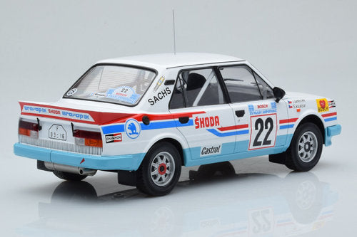 Skoda 130 LR, No.22, WRC, Rally Acropolis, S.Kvaizar/J.Janecek, 1986