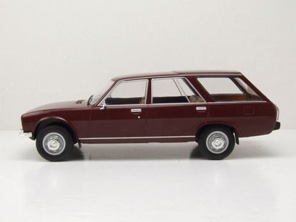 Peugeot 504 Break, dunkelrot, 1976