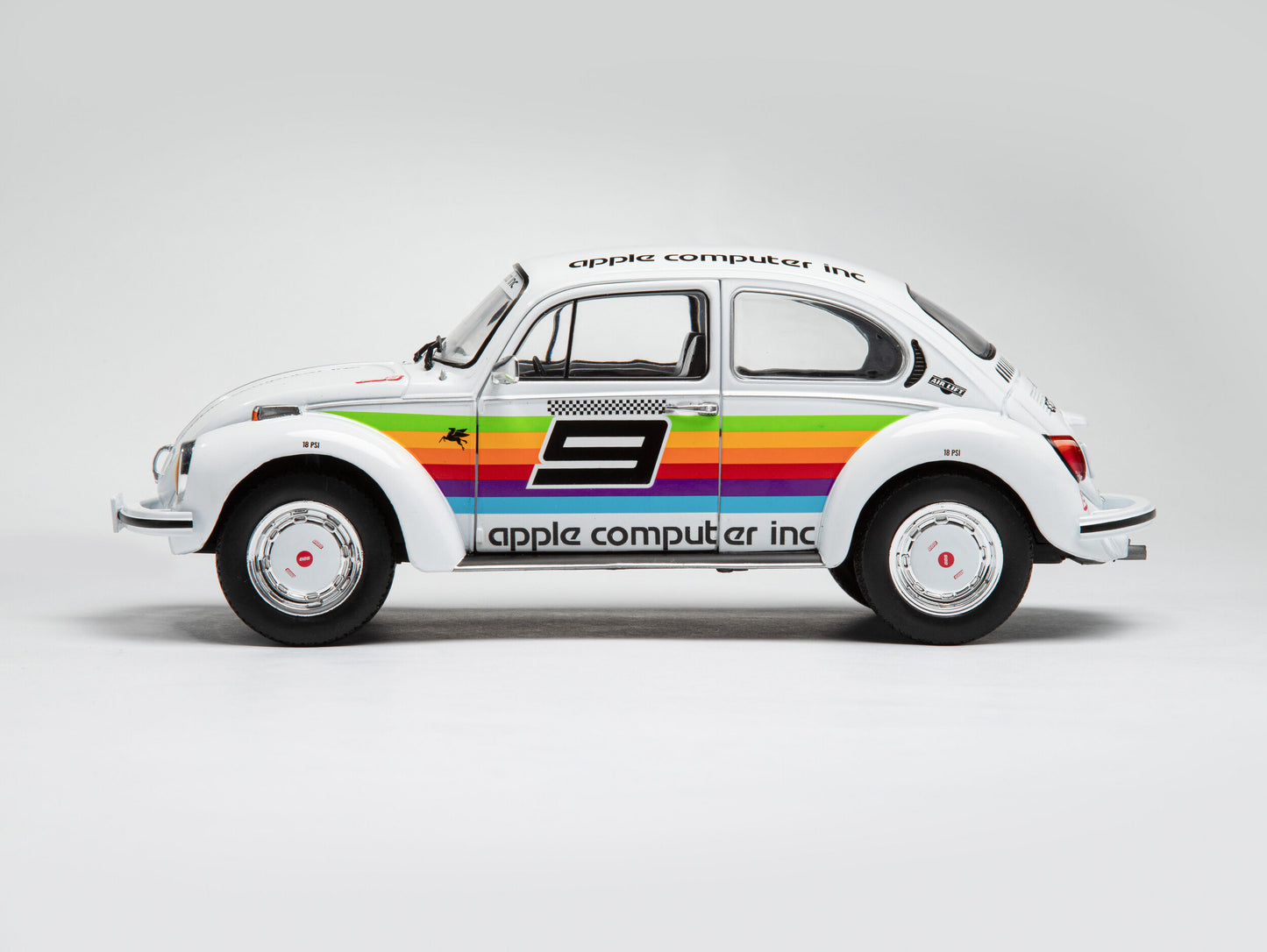 VOLKSWAGEN - BEETLE KAFER MAGGIOLINO 1303 N 9 TRIBUTE PORSCHE K3 LIVERY 1975 - WHITE