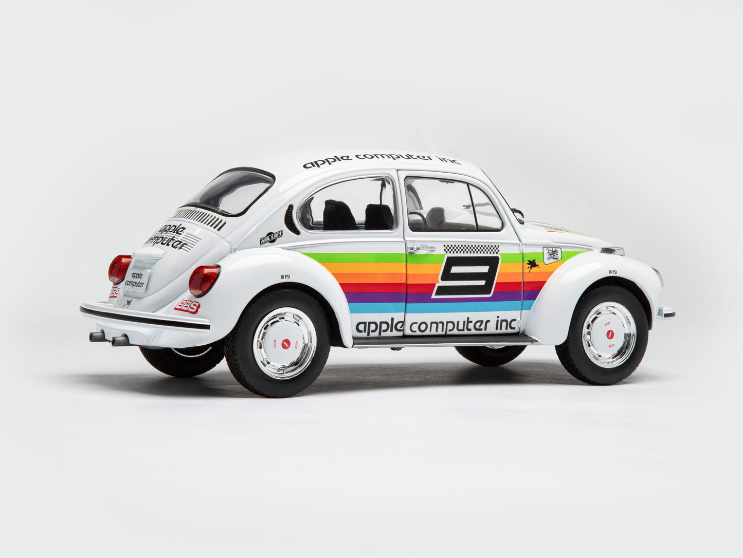 VOLKSWAGEN - BEETLE KAFER MAGGIOLINO 1303 N 9 TRIBUTE PORSCHE K3 LIVERY 1975 - WHITE