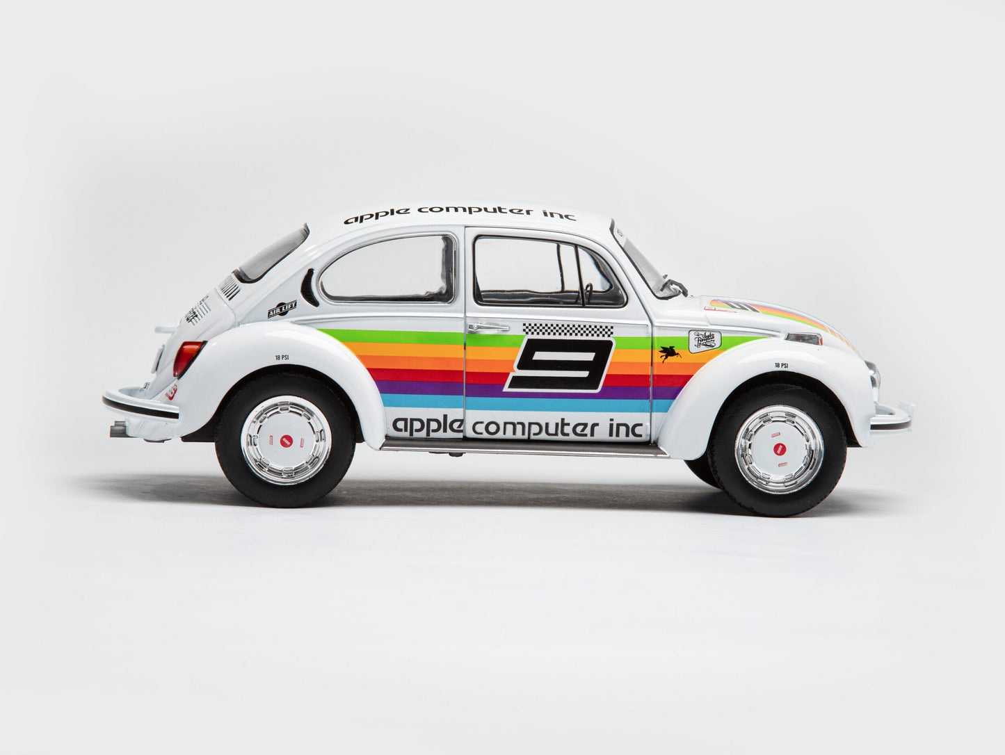 VOLKSWAGEN - BEETLE KAFER MAGGIOLINO 1303 N 9 TRIBUTE PORSCHE K3 LIVERY 1975 - WHITE