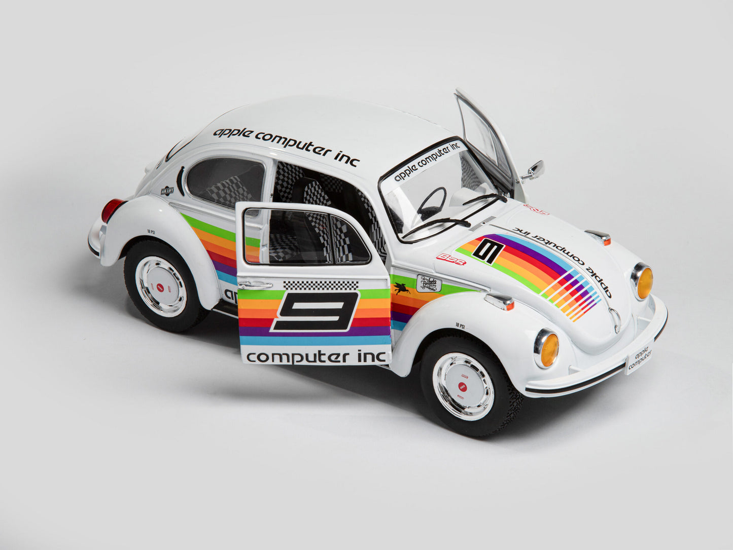 VOLKSWAGEN - BEETLE KAFER MAGGIOLINO 1303 N 9 TRIBUTE PORSCHE K3 LIVERY 1975 - WHITE