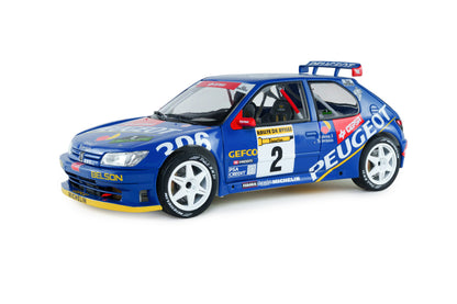 PEUGEOT - 306 MAXI N 2 WINNER RALLY AVILES 1997 JAIME AZCONA - JULIUS BILLMAIER - BLUE