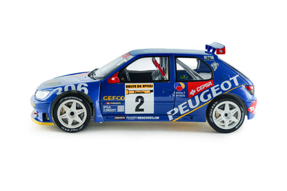 PEUGEOT - 306 MAXI N 2 WINNER RALLY AVILES 1997 JAIME AZCONA - JULIUS BILLMAIER - BLUE