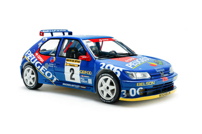 PEUGEOT - 306 MAXI N 2 WINNER RALLY AVILES 1997 JAIME AZCONA - JULIUS BILLMAIER - BLUE