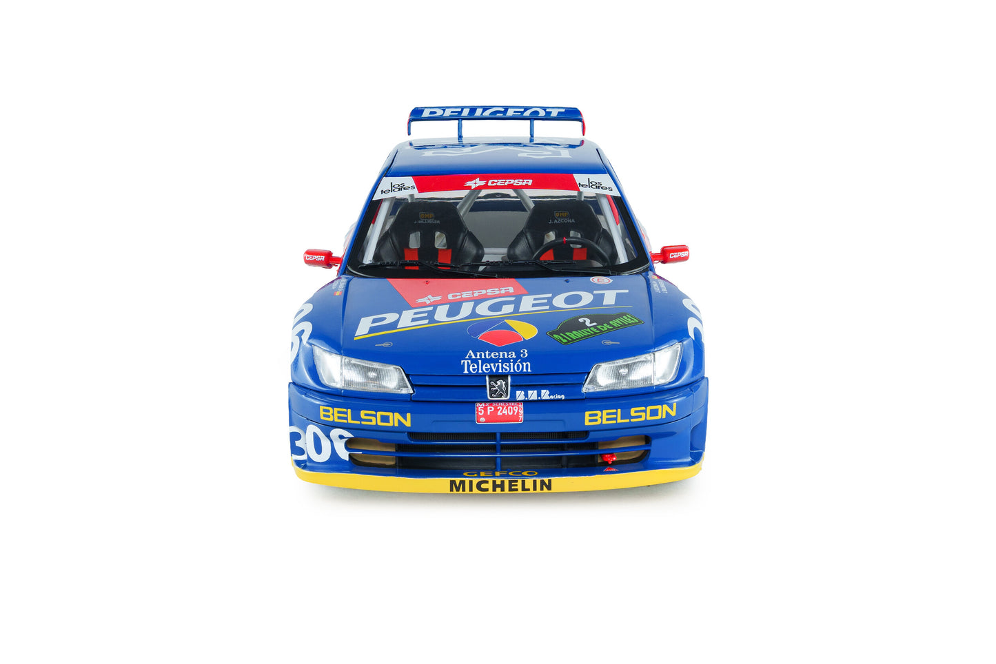 PEUGEOT - 306 MAXI N 2 WINNER RALLY AVILES 1997 JAIME AZCONA - JULIUS BILLMAIER - BLUE