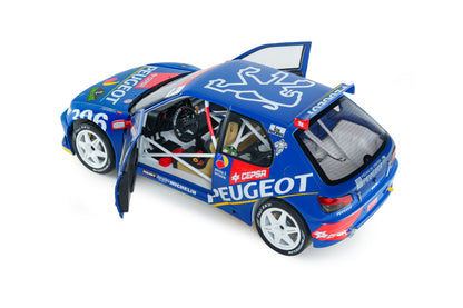 PEUGEOT - 306 MAXI N 2 WINNER RALLY AVILES 1997 JAIME AZCONA - JULIUS BILLMAIER - BLUE