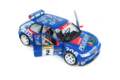 PEUGEOT - 306 MAXI N 2 WINNER RALLY AVILES 1997 JAIME AZCONA - JULIUS BILLMAIER - BLUE