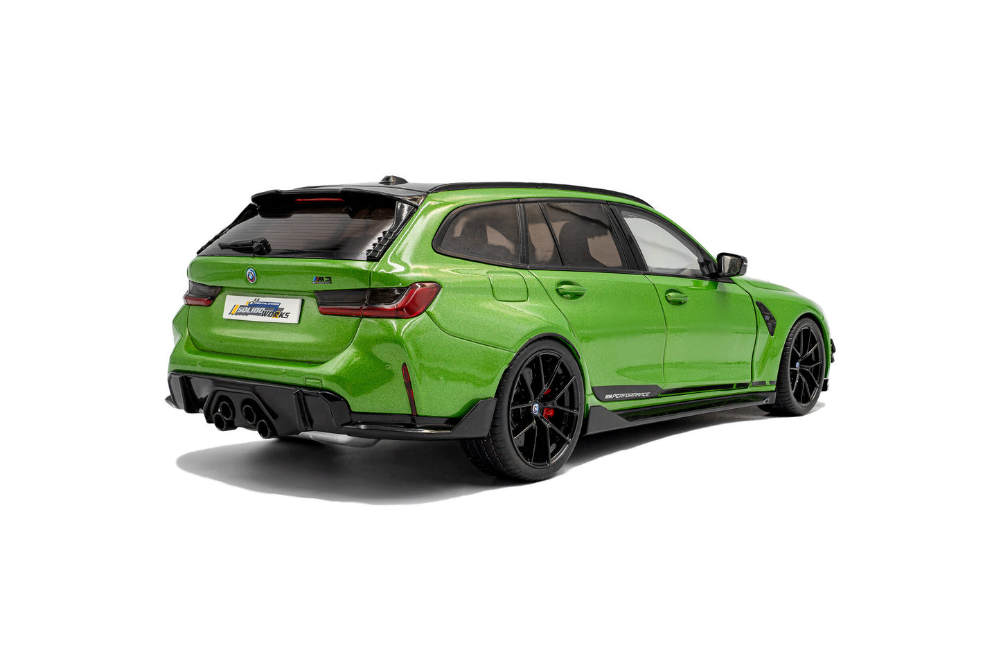 BMW - 3-SERIES M3 M-PERFORMANCE PARTS (G81) TOURING SW STATION WAGON 2024 - GREEN MET