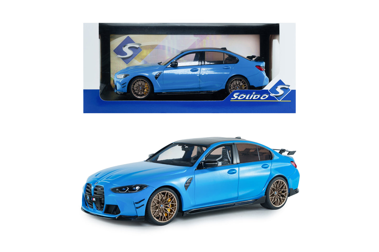 BMW - 3-SERIES M3 PERFORMANCE PARTS (G80) 2024 - BEACH BLUE BLACK