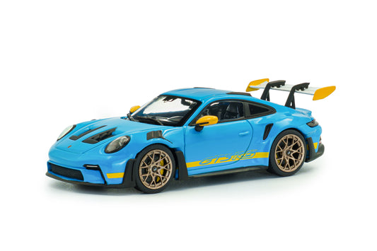 PORSCHE - 911 992 GT3 RS COUPE TRIBUTE 24h DAYTONA 2023 - LIGHT BLUE YELLOW