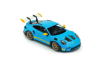 PORSCHE - 911 992 GT3 RS COUPE TRIBUTE 24h DAYTONA 2023 - LIGHT BLUE YELLOW