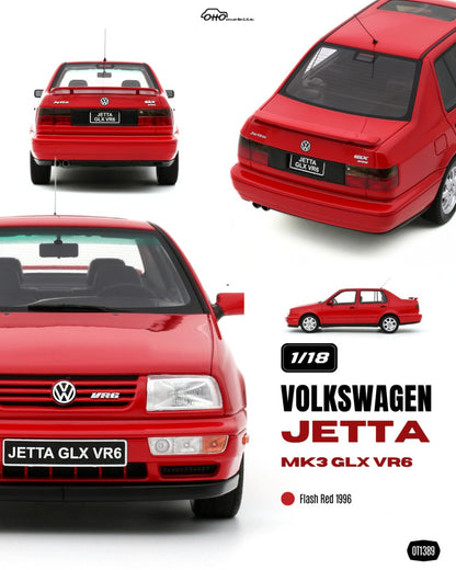 VOLKSWAGEN VW JETTA MK3 GLX VR6 FLASH RED 1996