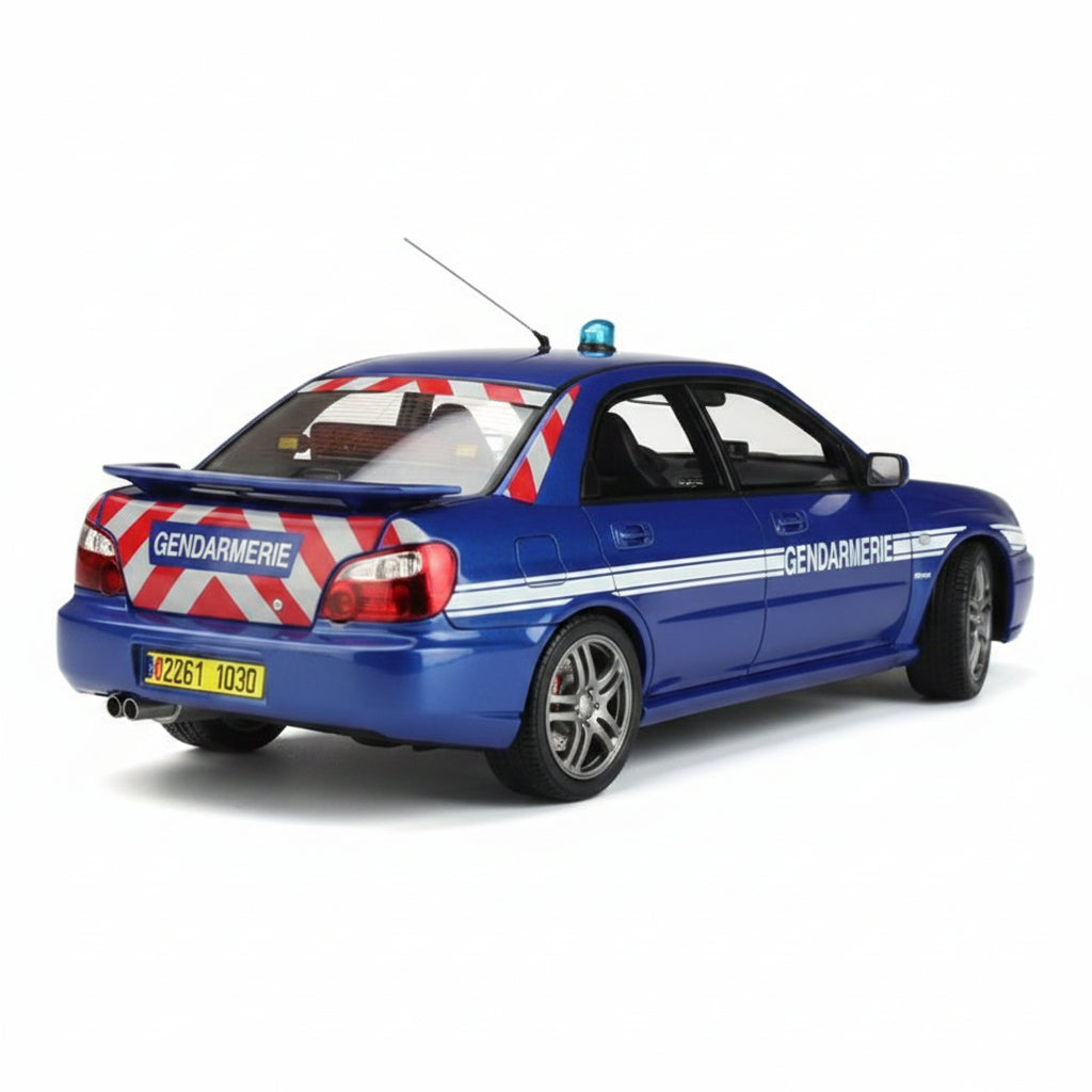 Subaru Impreza STI WRX Gendarmerie 2006 Bleu World Rally