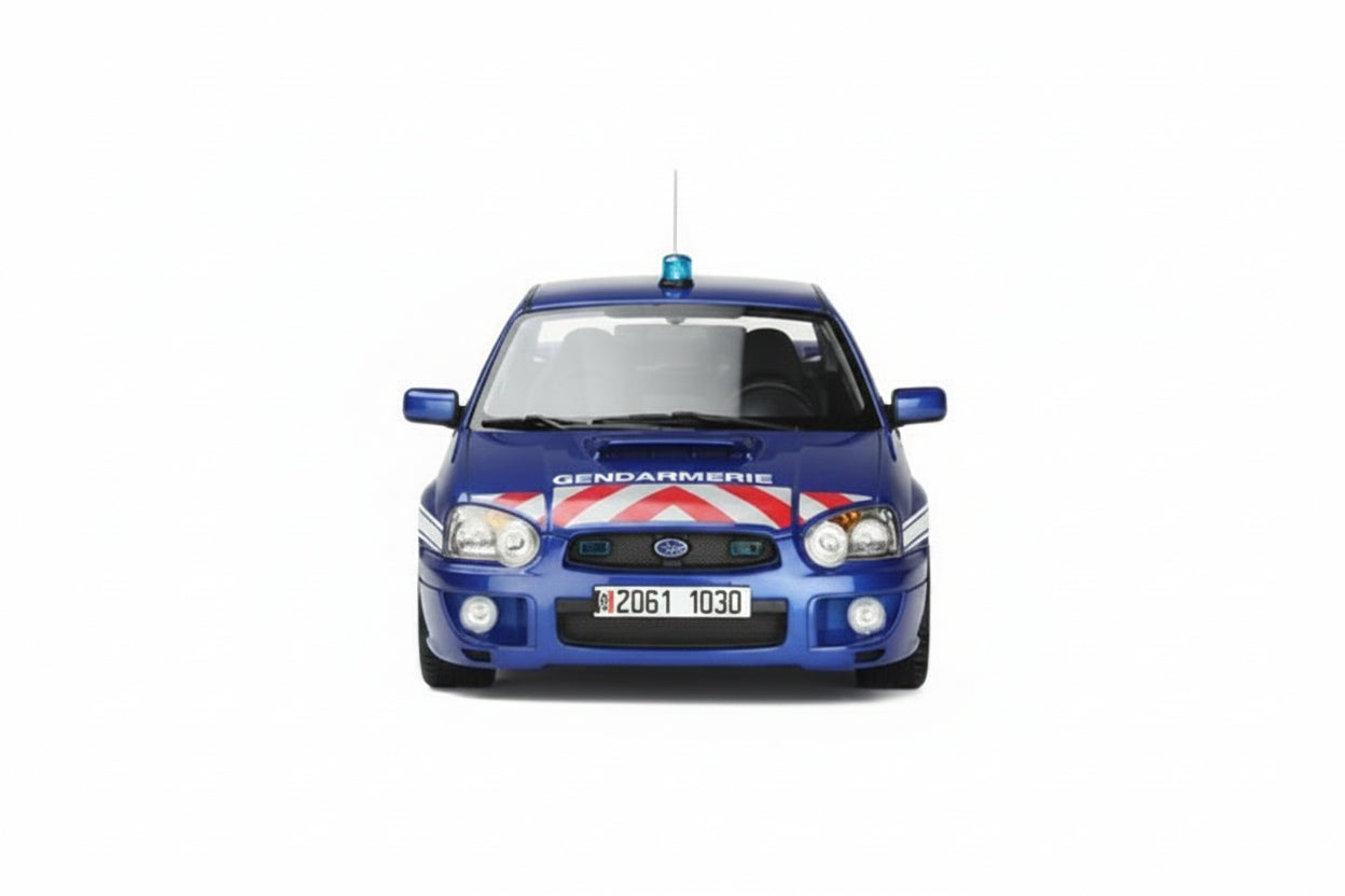 Subaru Impreza STI WRX Gendarmerie 2006 Bleu World Rally
