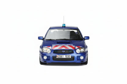Subaru Impreza STI WRX Gendarmerie 2006 Bleu World Rally