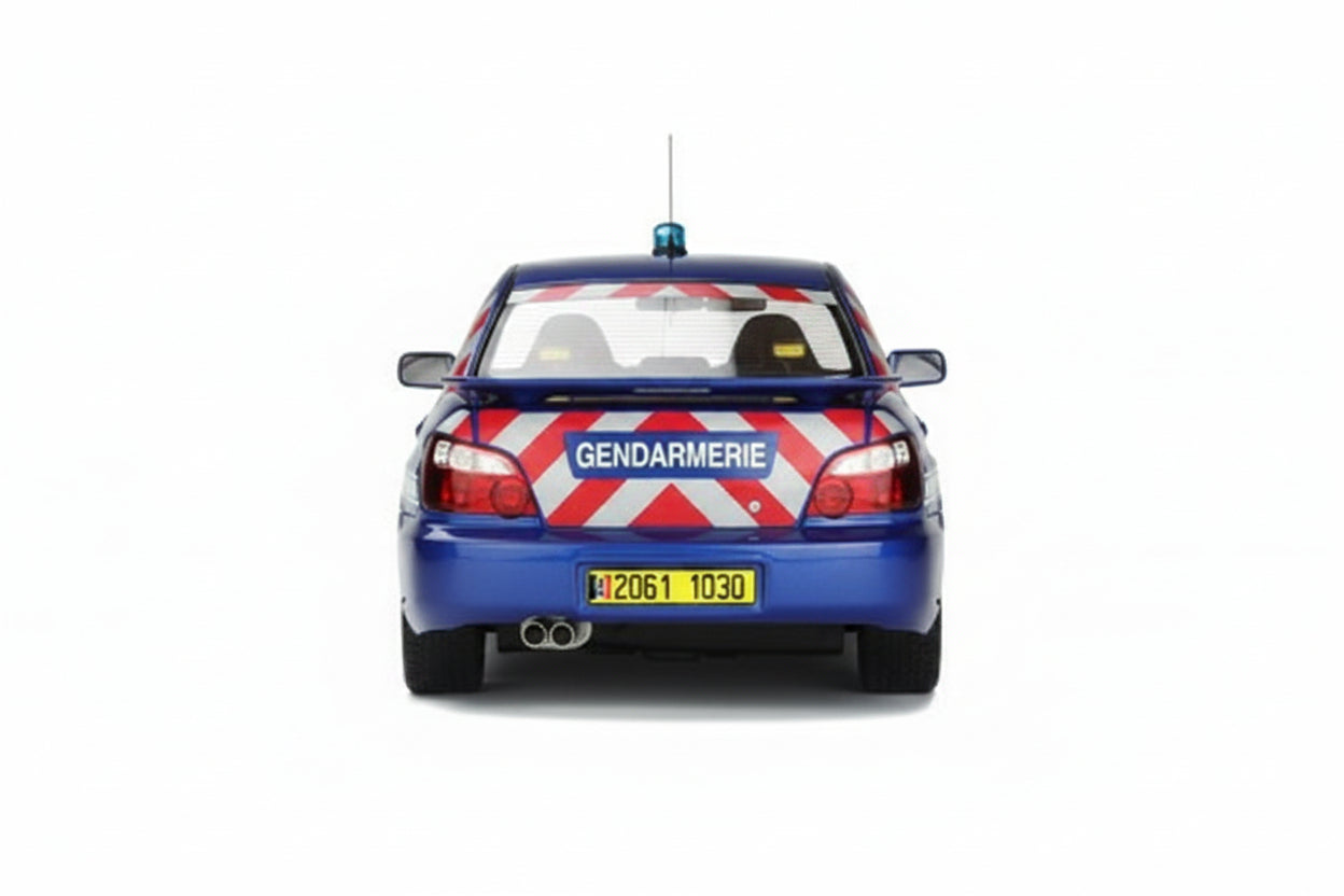 Subaru Impreza STI WRX Gendarmerie 2006 Bleu World Rally