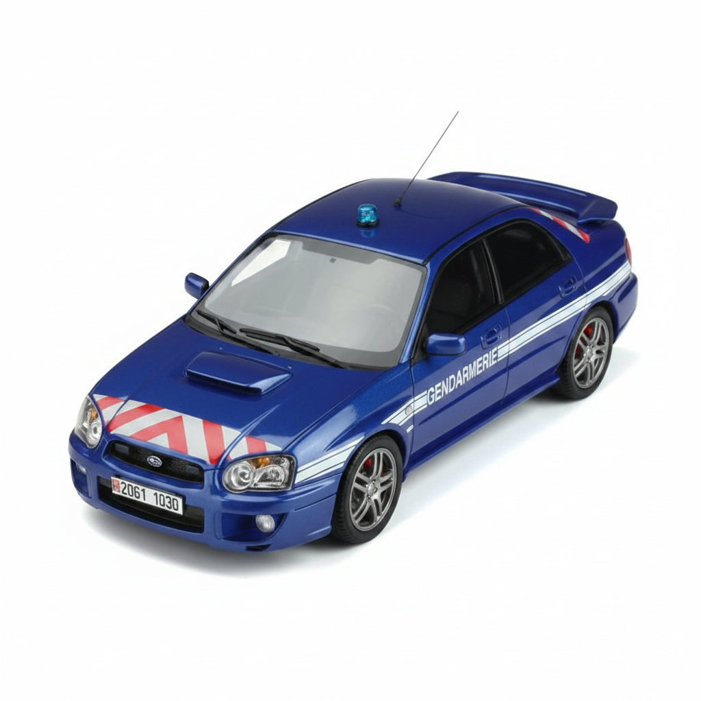 Subaru Impreza STI WRX Gendarmerie 2006 Bleu World Rally